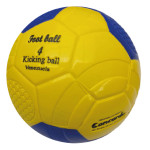 Balón Kickingball amarillo y azul