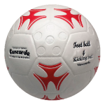 Balón Kickingball blanco y rojo
